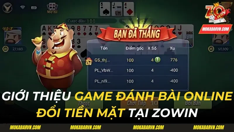 Game đánh bài online đổi tiền mặt